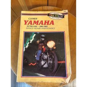 CLYMER Yamaha 1981-84 XV700-1100 Service Repair Manual # M395 (5348)